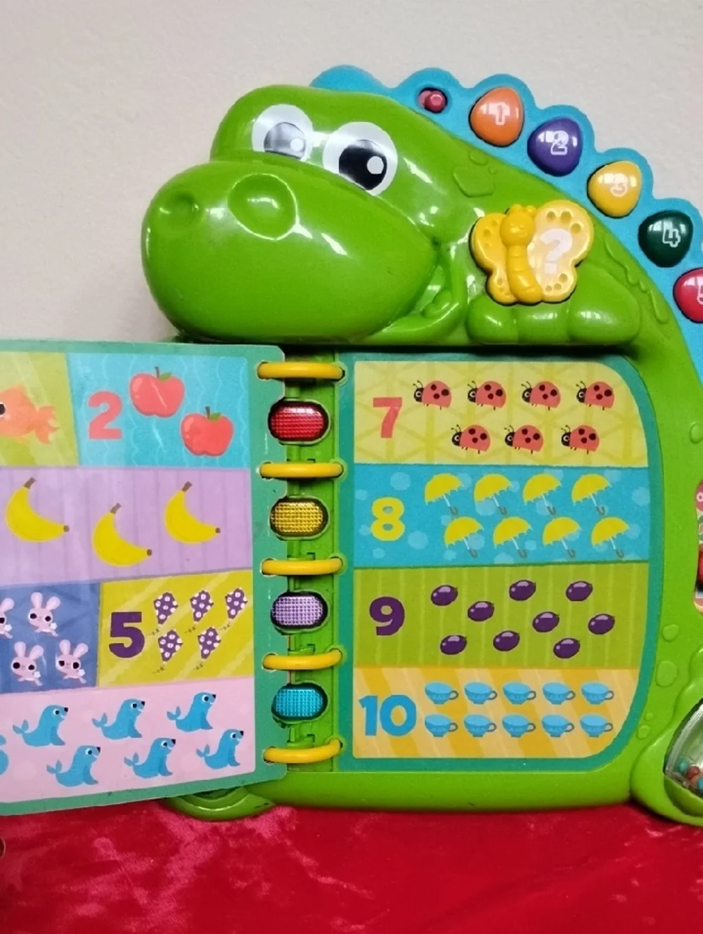 LeapFrog Dino Alphabet & Numbers Learning Toy - Green